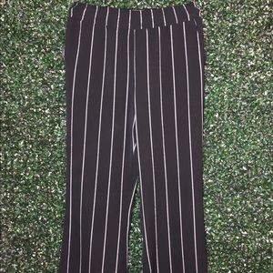 Striped Wide Leg Pants